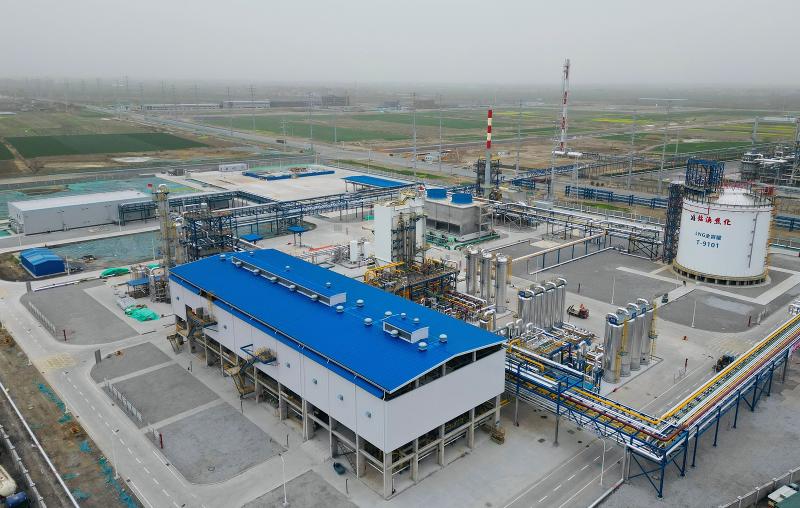 西部公司安徽臨渙焦化股份有限公司的年產10億Nm3焦爐煤氣分質深度利用項目